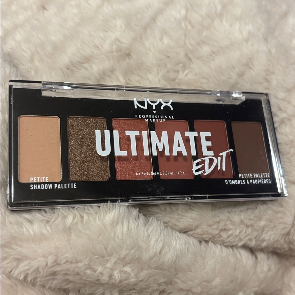 NYX Ultimate Edit Eyeshadow Palette - Warm Tones - Picture 5 of 5